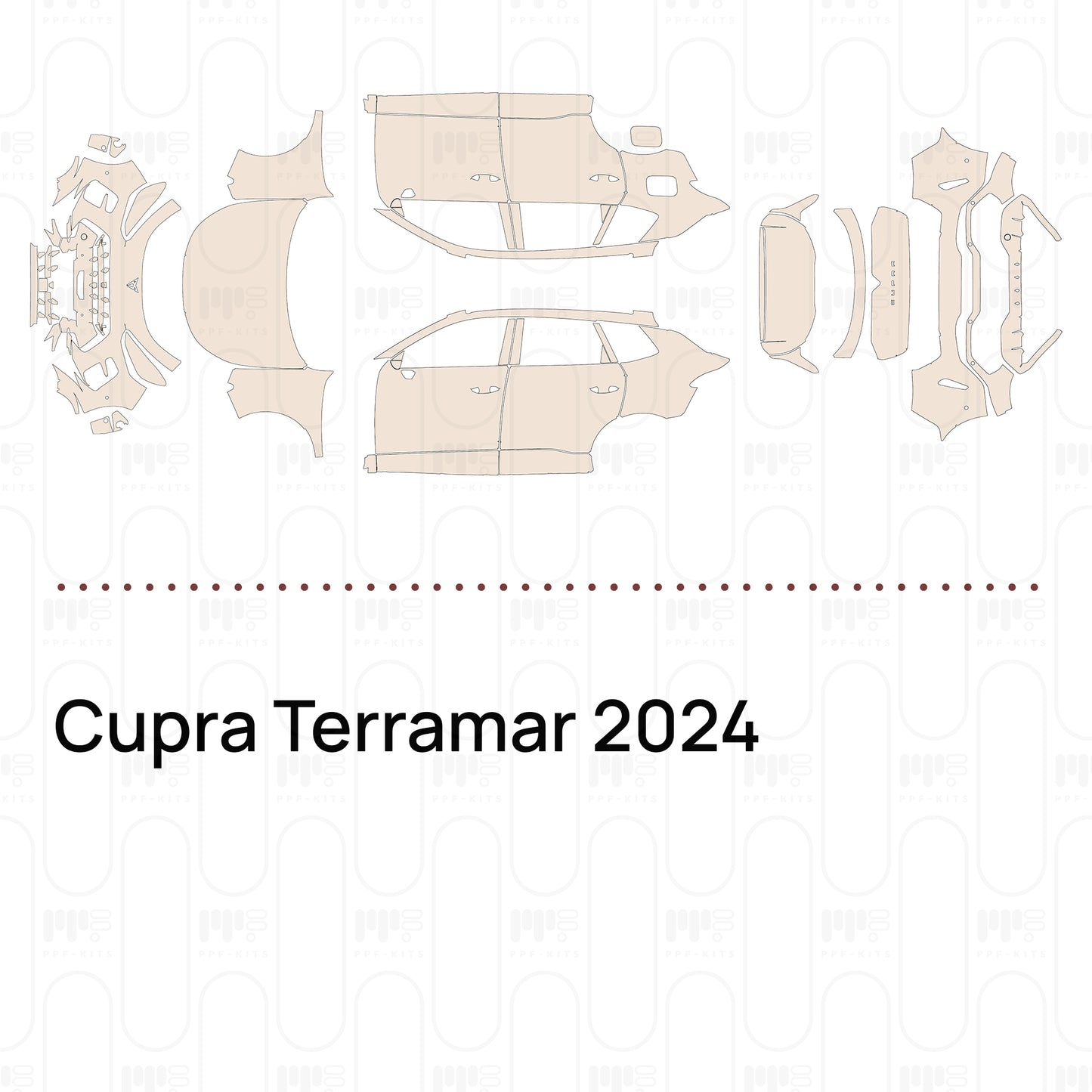 PPF precortado Cupra Terramar 2024