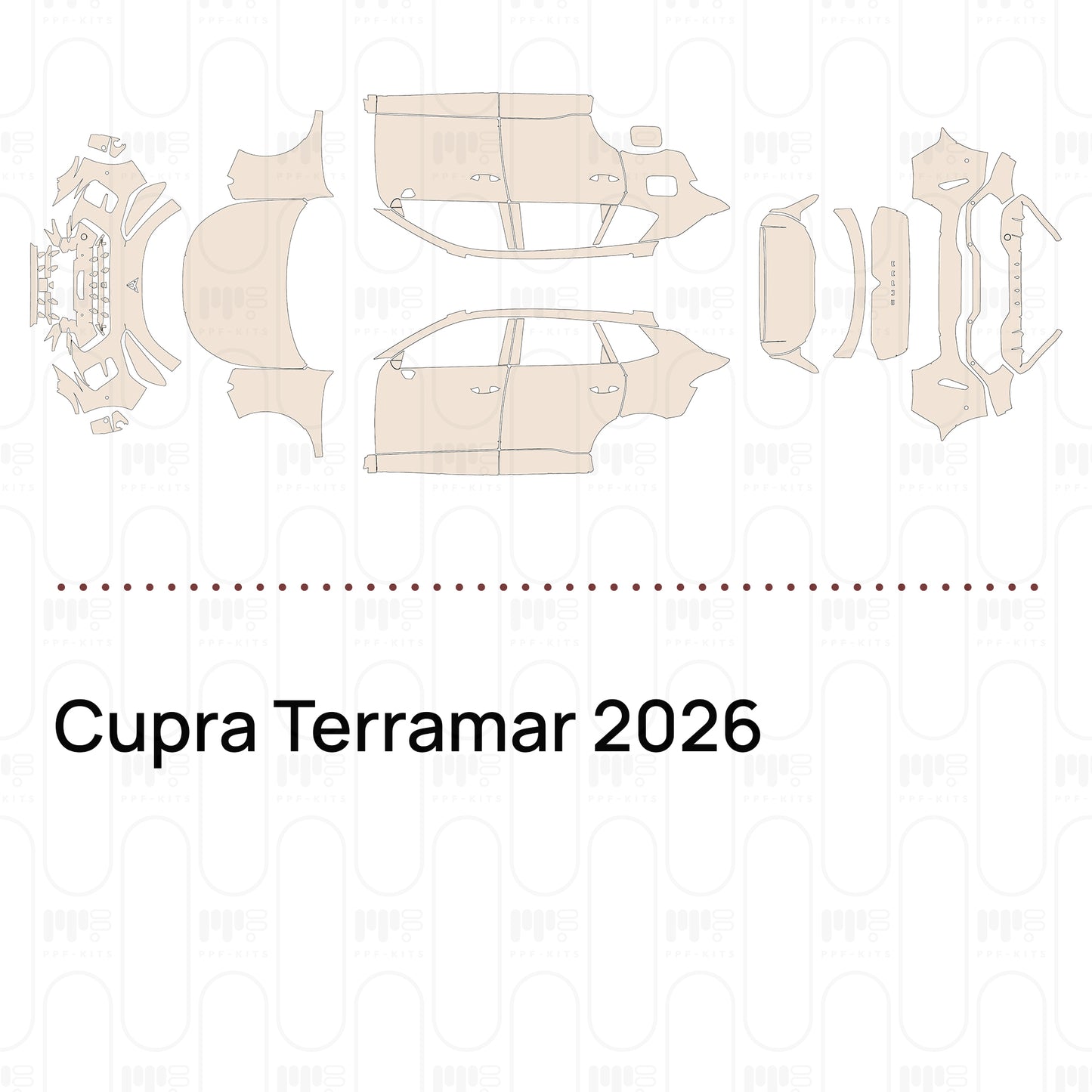 Pre-Cut PPF Cupra Terramar 2026