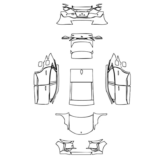 Pre-Cut PPF DS Automobiles DS 4 2022 - PPF-Kits