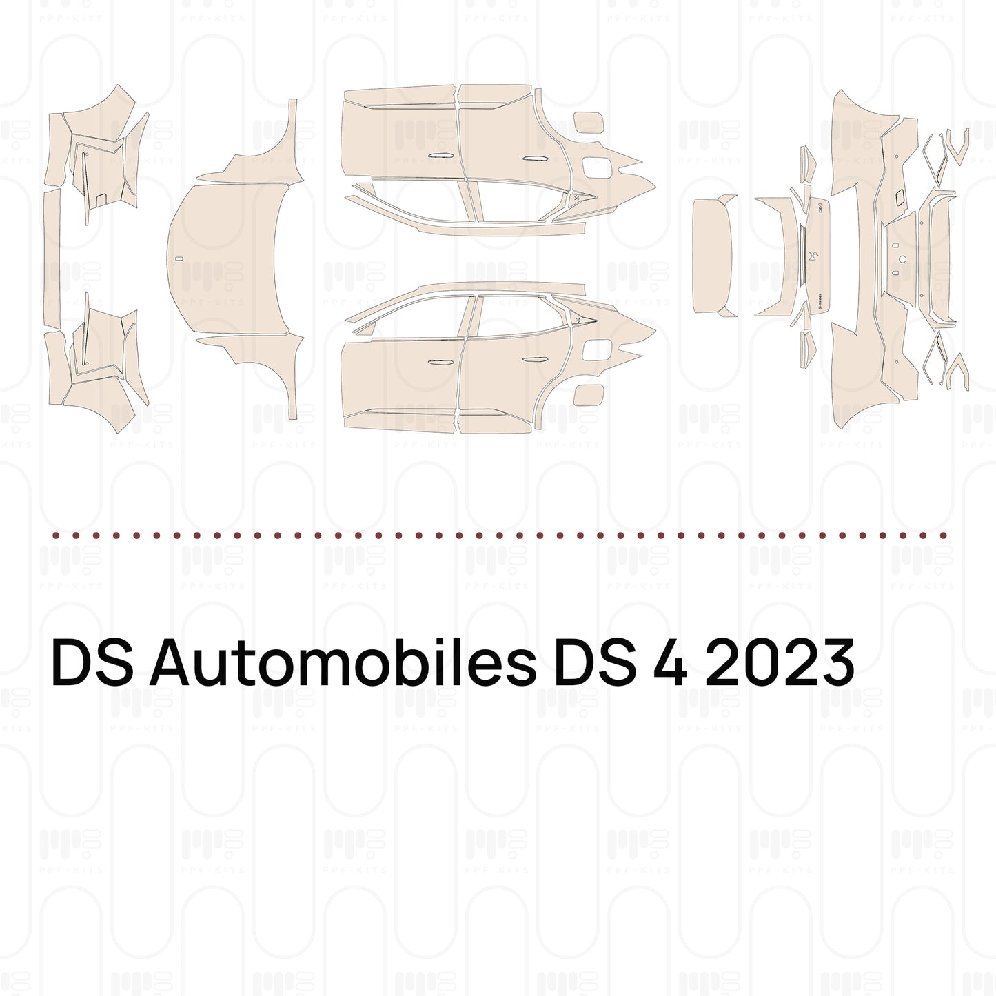 PPF precortado DS Automobiles DS 4 2023