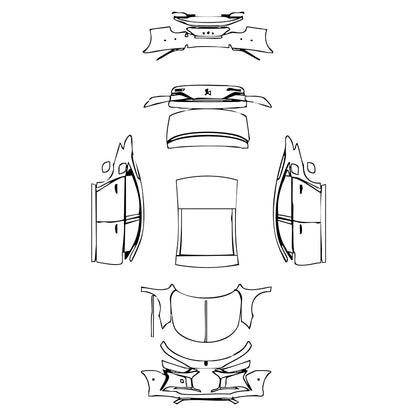 Pre-Cut PPF DS Automobiles DS 9 2025