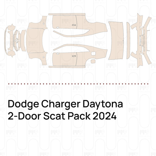 PPF precortado Dodge Charger Daytona 2-Door Scat Pack 2024