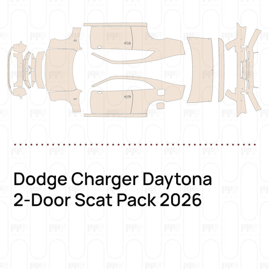 PPF precortado Dodge Charger Daytona 2-Door Scat Pack 2026