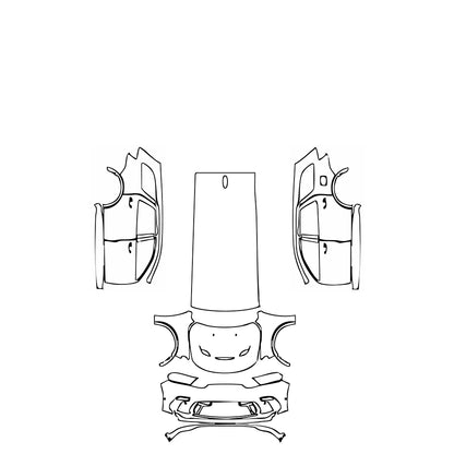 Pre-Cut PPF Dodge Durango R T 2024 - PPF-Kits