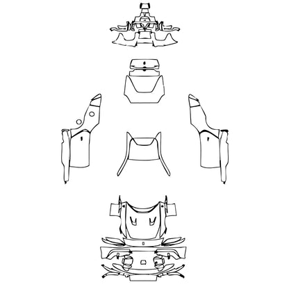 Pre-Cut PPF Ferrari 12Cilindri 2025 - PPF-Kits