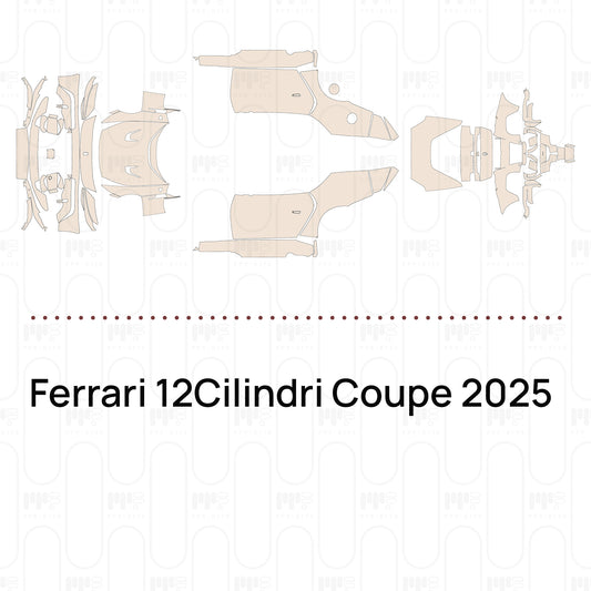 Pre-Cut PPF Ferrari 12Cilindri Coupe 2025