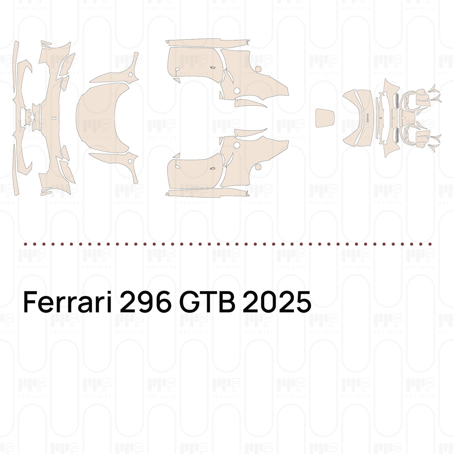 PPF precortado Ferrari 296 GTB 2025