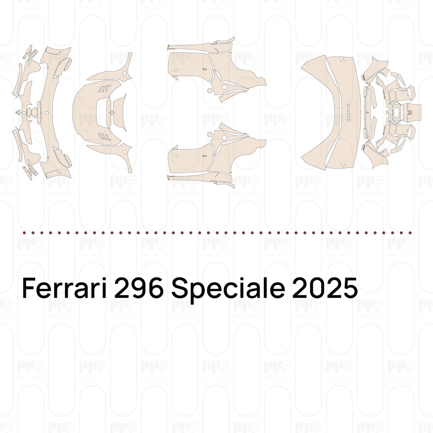 PPF precortado Ferrari 296 Speciale 2025