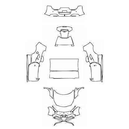 Pre-Cut PPF Ferrari 488 Spider 2018 - PPF-Kits