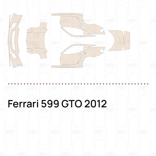 Pre-Cut PPF Ferrari 599 GTO 2012