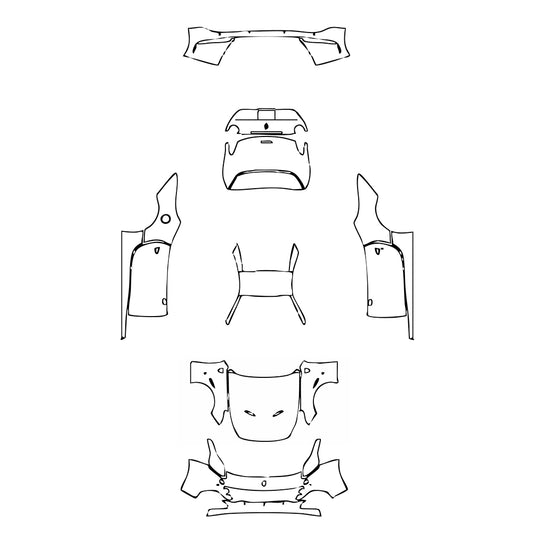 Pre-Cut PPF Ferrari California T 2018 - PPF-Kits