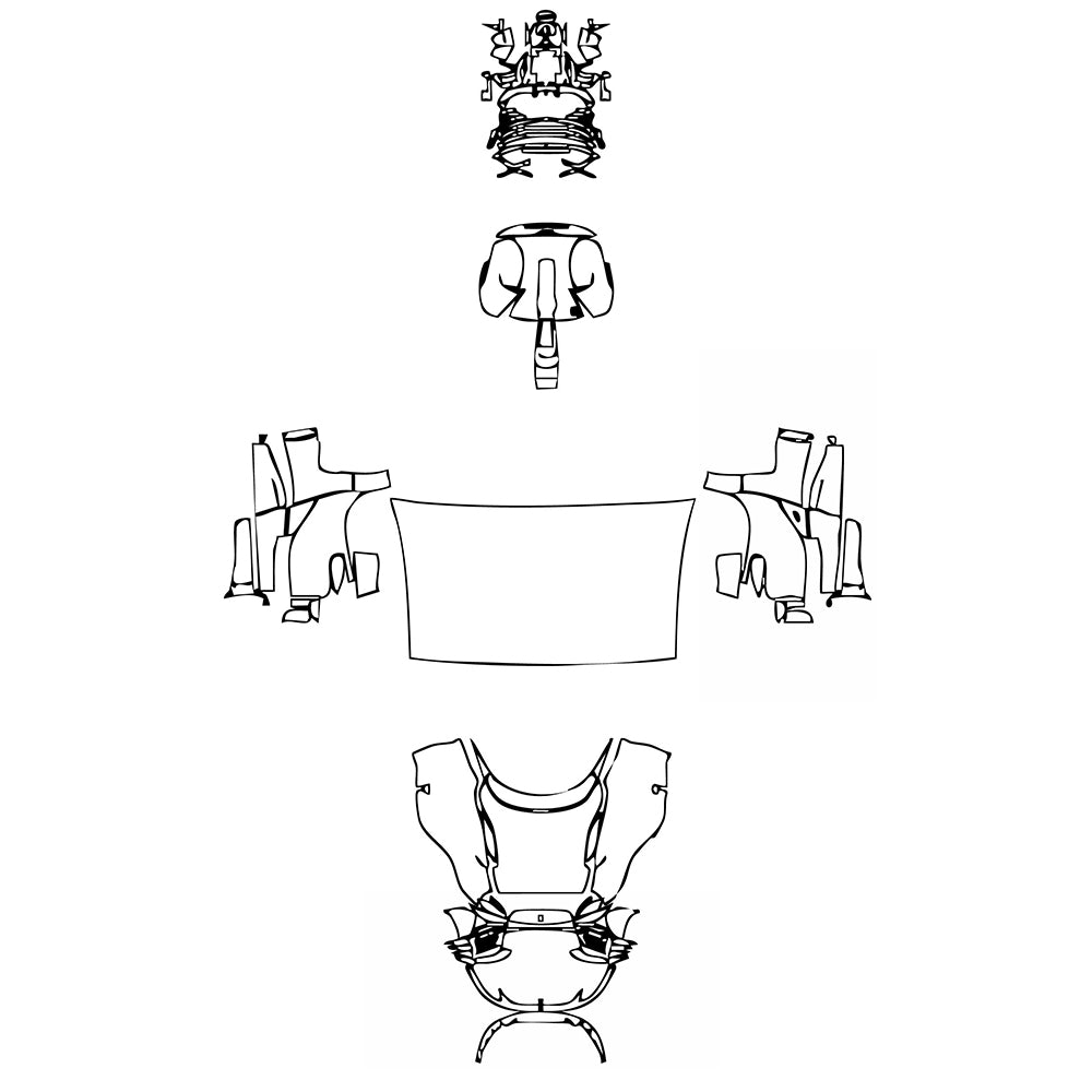 Pre-Cut PPF Ferrari Daytona SP3 2023 - PPF-Kits