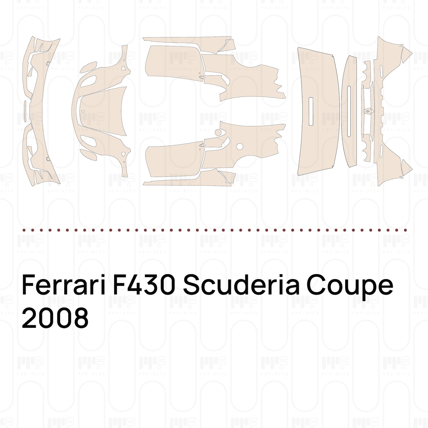 PPF precortado Ferrari F430 Scuderia Coupe 2008