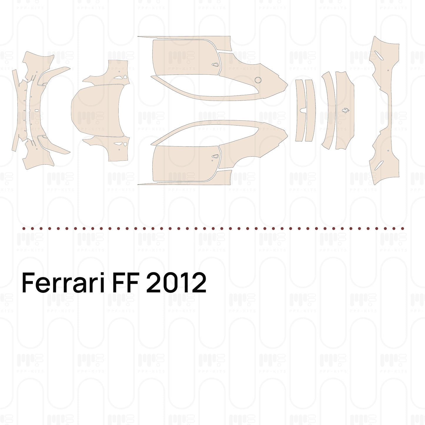 PPF precortado Ferrari FF 2012