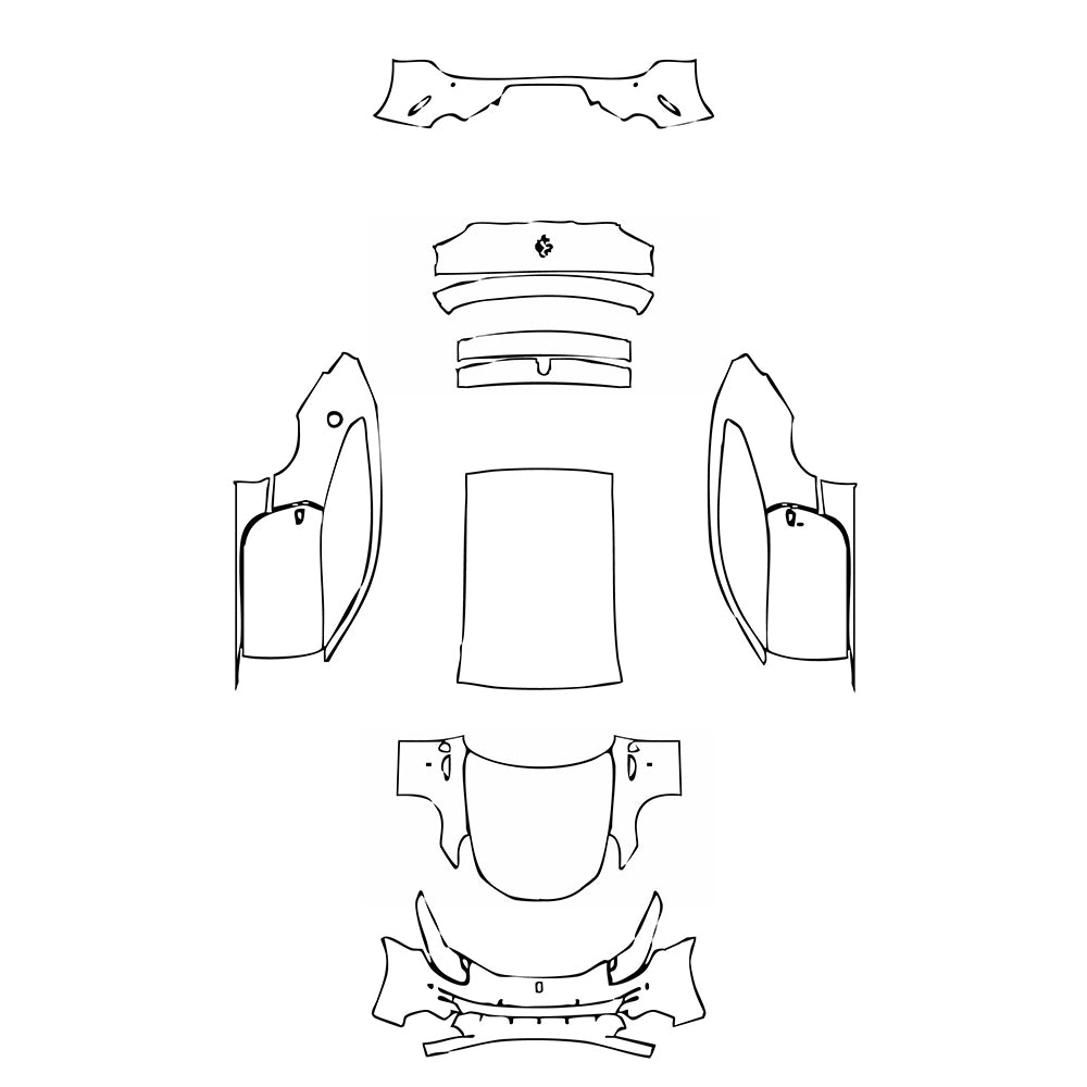 Pre-Cut PPF Ferrari FF 2013 - PPF-Kits