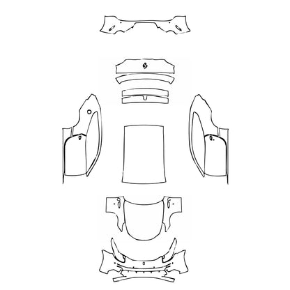 Pre-Cut PPF Ferrari FF 2016 - PPF-Kits