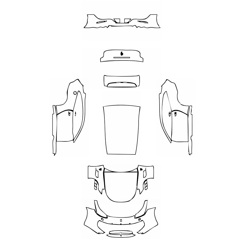 Pre-Cut PPF Ferrari GTC4Lusso GTC4Lusso 2017 - PPF-Kits
