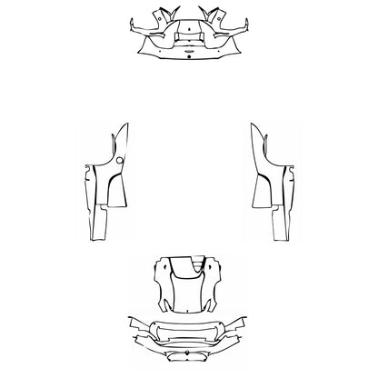 Pre-Cut PPF Ferrari Monza Monza SP1 2019 - PPF-Kits