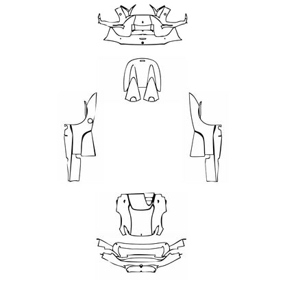Pre-Cut PPF Ferrari Monza Monza SP2 2019 - PPF-Kits