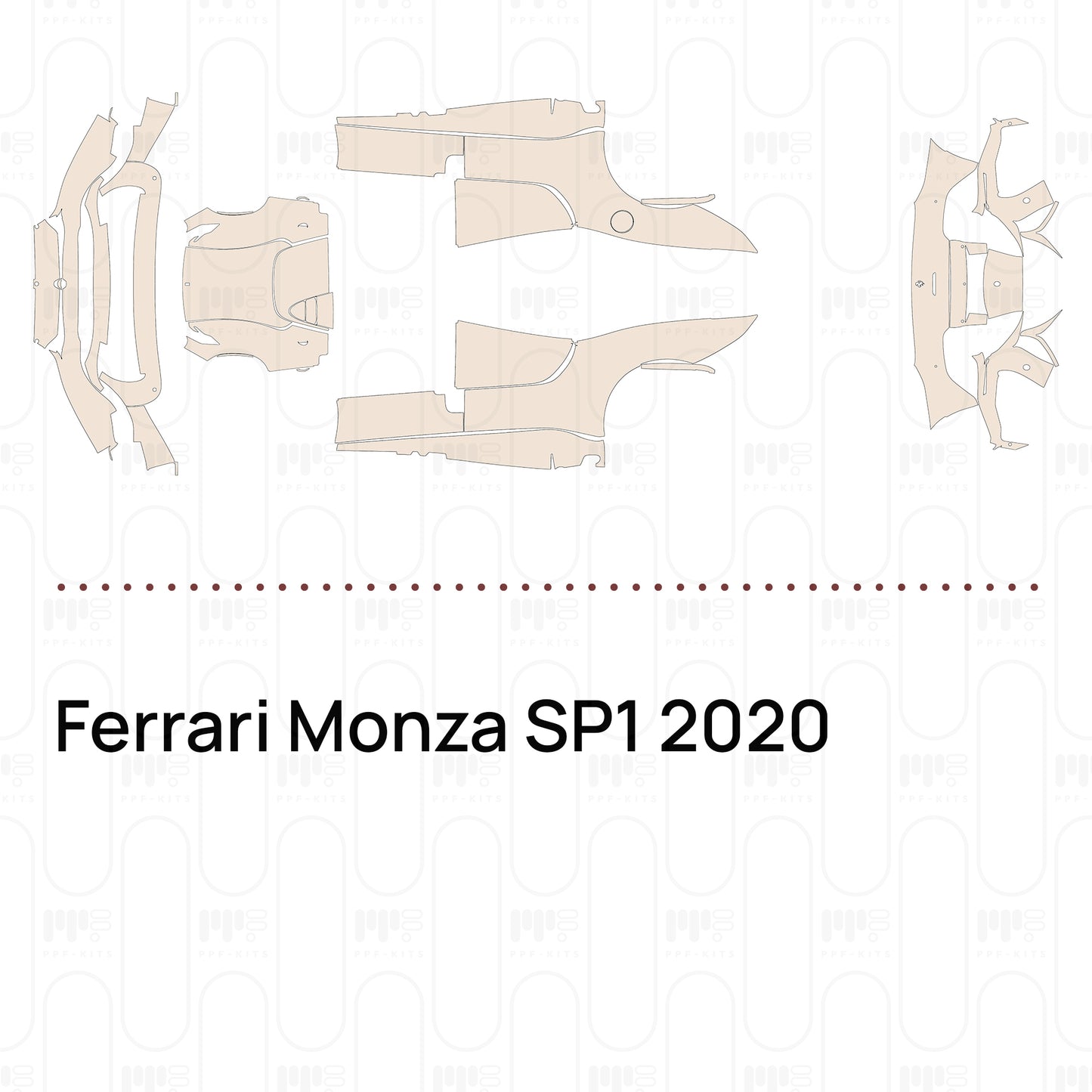 Pre-Cut PPF Ferrari Monza SP1 2020