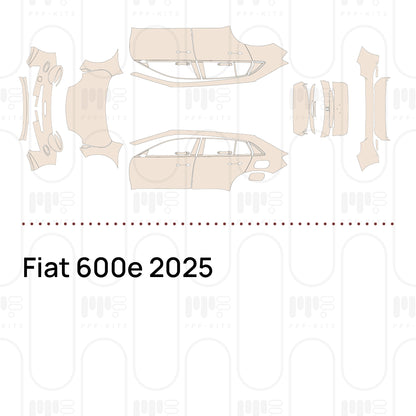 PPF precortado Fiat 600e 2025