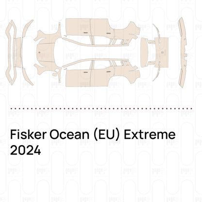 Pre-Cut PPF Fisker Ocean (EU) Extreme 2024