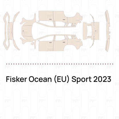 PPF precortado Fisker Ocean (EU) Sport 2023