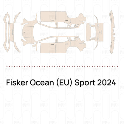 PPF precortado Fisker Ocean (EU) Sport 2024