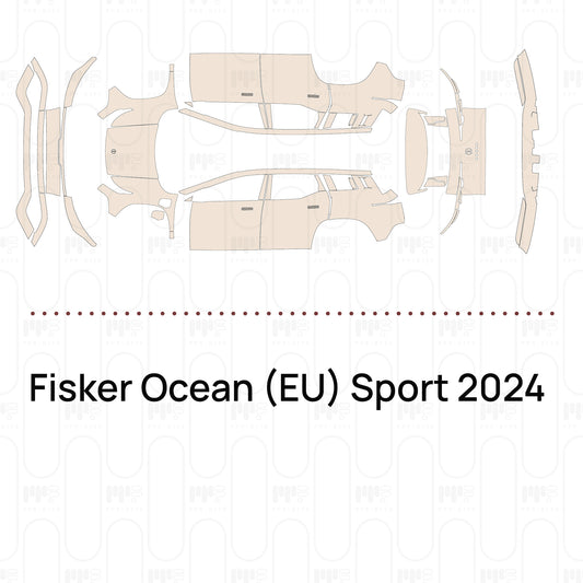 Fisker Ocean (EU) Sport 2024 – Lámina de protección PPF precortada