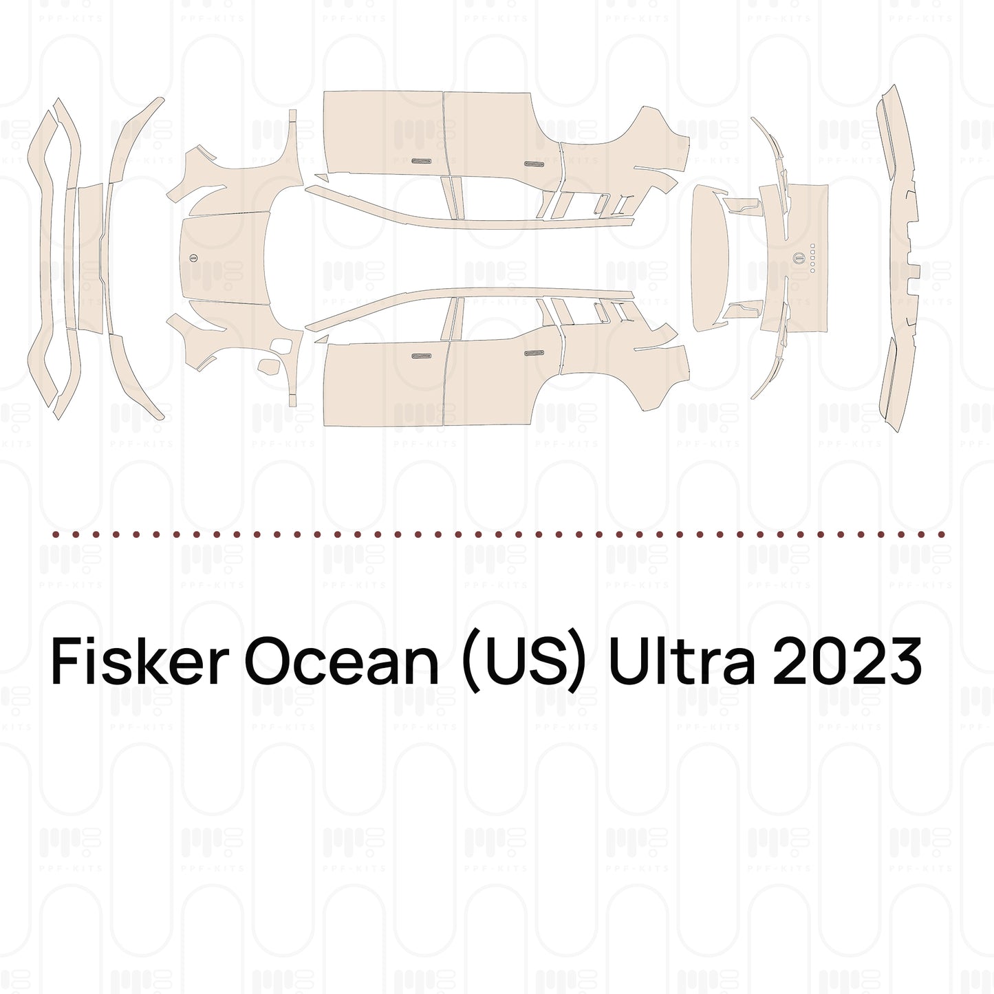 PPF precortado Fisker Ocean (US) Ultra 2023