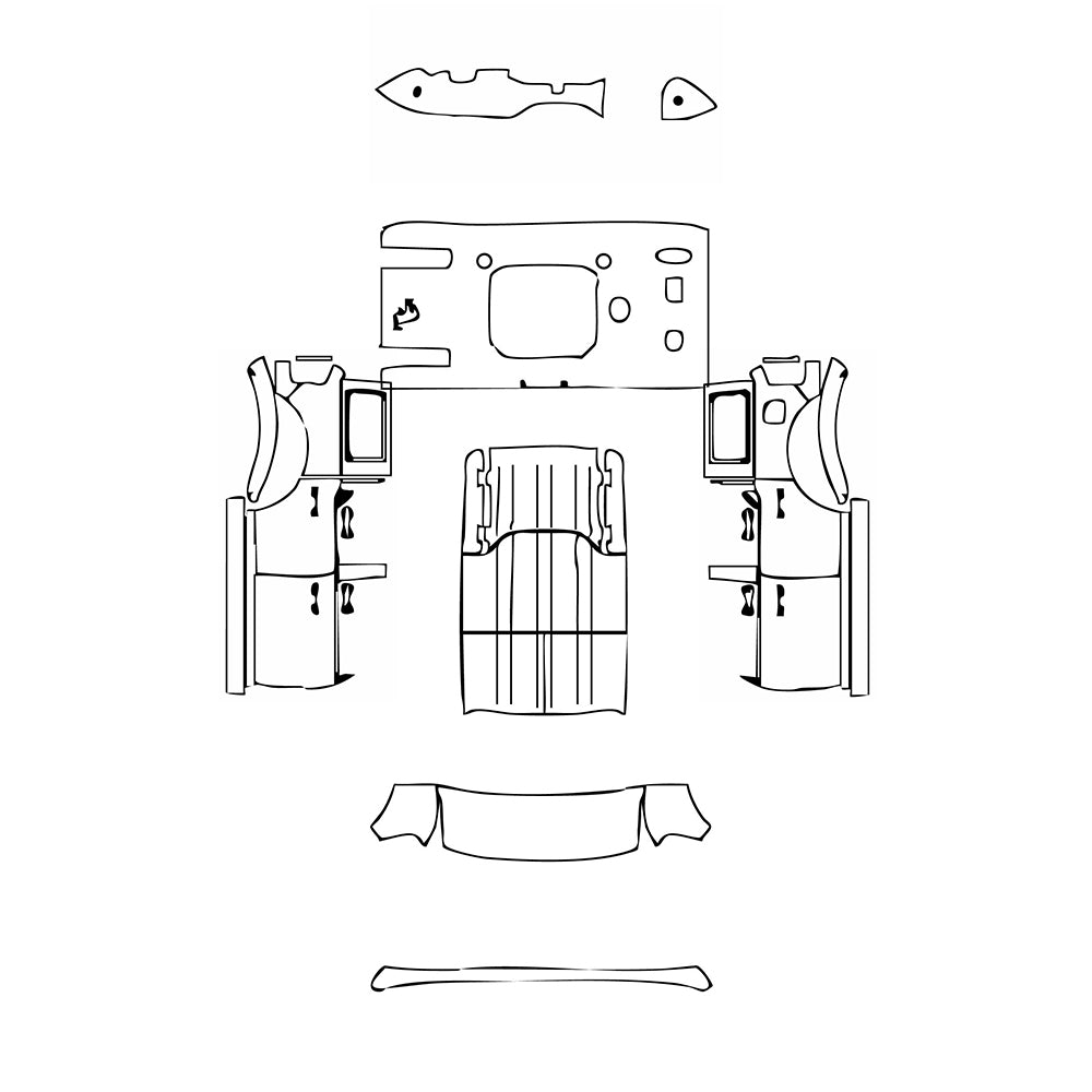 Pre-Cut PPF Ford Bronco 4 Door Badlands 2023 - PPF-Kits