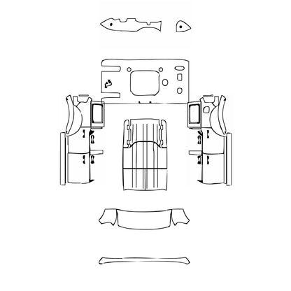 Pre-Cut PPF Ford Bronco 4 Door Badlands 2024 - PPF-Kits