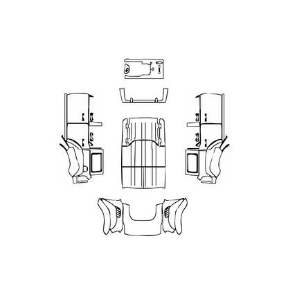 Pre-Cut PPF Ford Bronco 4 Door Raptor 2022 - PPF-Kits
