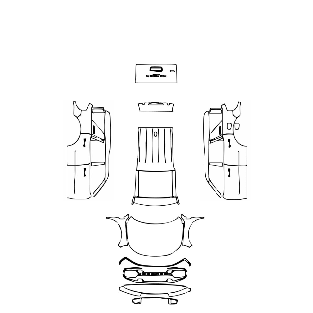 Pre-Cut PPF Ford Bronco Sport Badlands 2023 - PPF-Kits