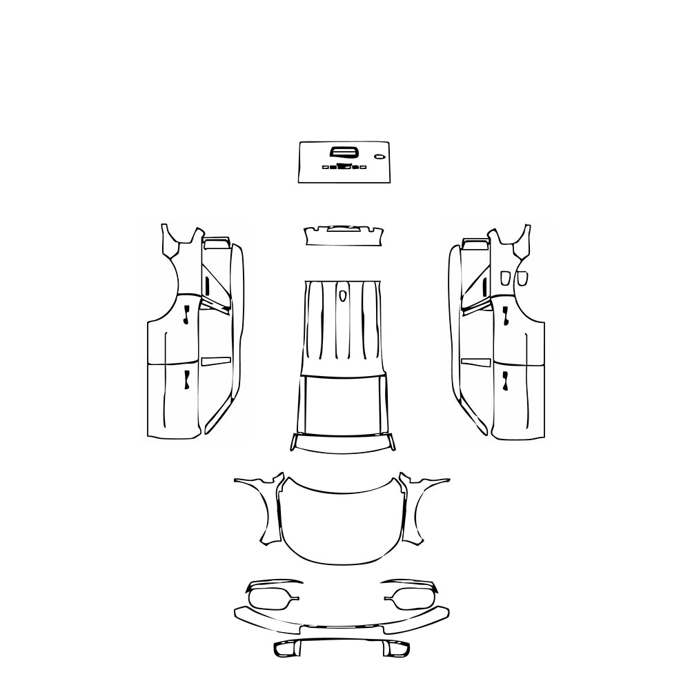 Pre-Cut PPF Ford Bronco Sport Heritage 2024 - PPF-Kits