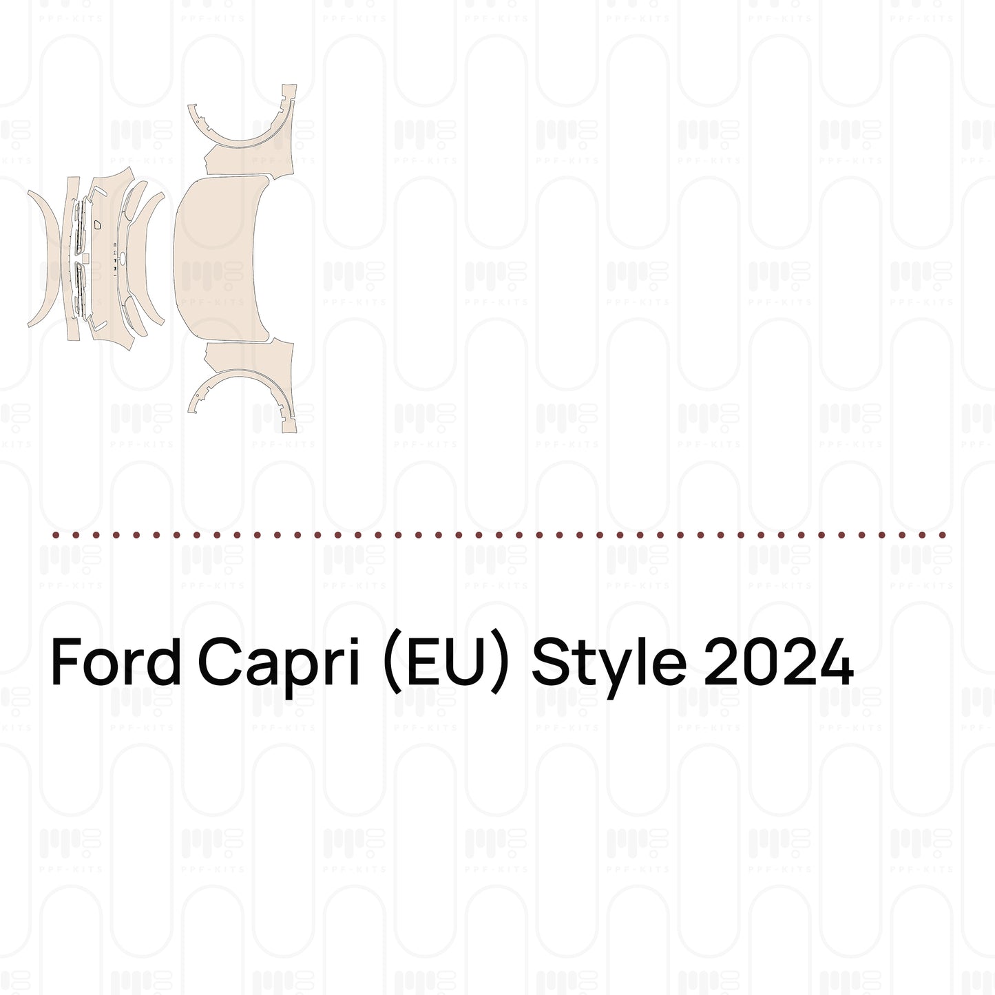PPF precortado Ford Capri (EU) Style 2024