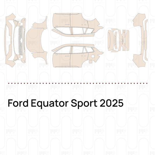 PPF precortado Ford Equator Sport 2025