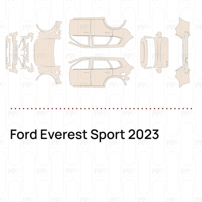 PPF precortado Ford Everest Sport 2023
