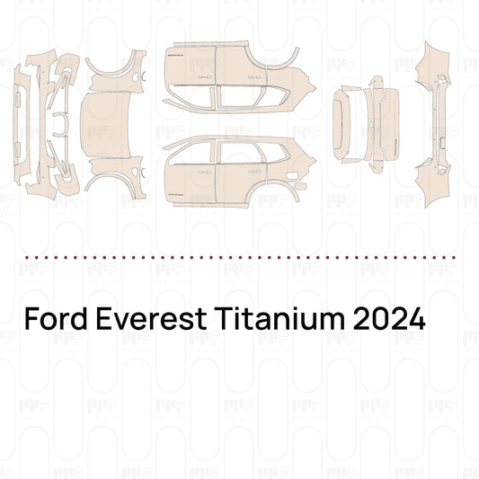 Pre-Cut PPF Ford Everest Titanium 2024