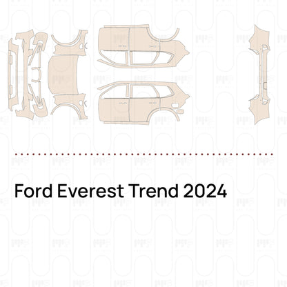 PPF precortado Ford Everest Trend 2024