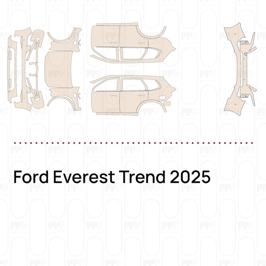 PPF precortado Ford Everest Trend 2025