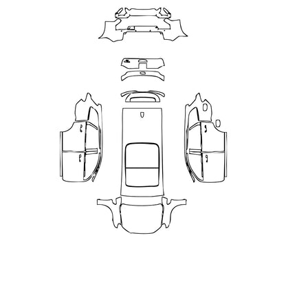 Pre-Cut PPF Ford Everest sport 2022 - PPF-Kits