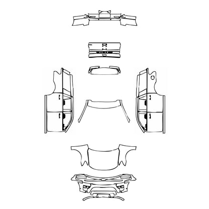 Pre-Cut PPF Ford Expedition Extended Wheelbase Platinum 2023 - PPF-Kits
