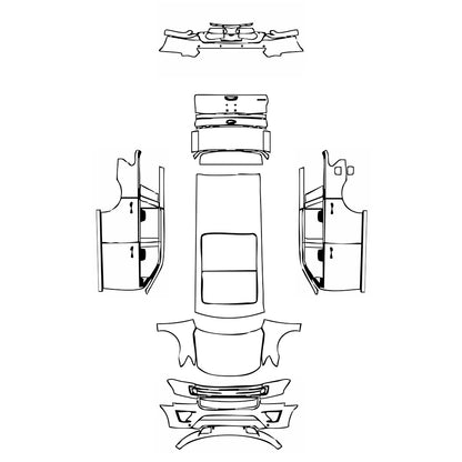 Pre-Cut PPF Ford Expedition Standard Wheelbase Limited 2019 - PPF-Kits