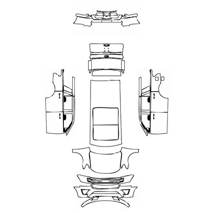 Pre-Cut PPF Ford Expedition Standard Wheelbase XLT 2020 - PPF-Kits
