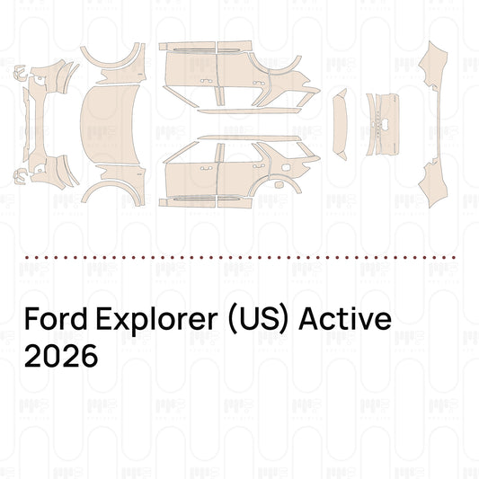 Pre-Cut PPF Ford Explorer (US) Active 2026
