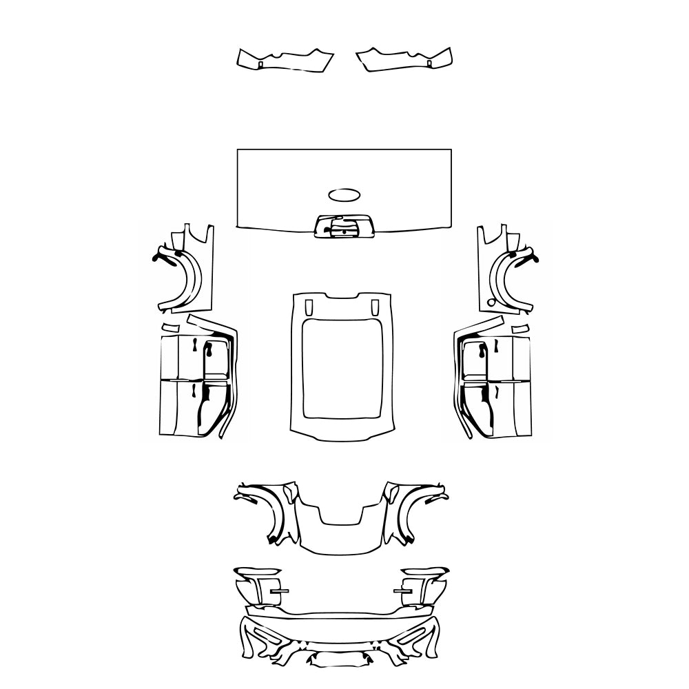 Pre-Cut PPF Ford F-150 Raptor R 2024 - PPF-Kits