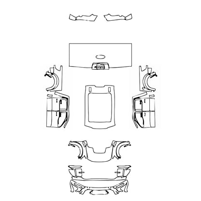 Pre-Cut PPF Ford F-150 Raptor R 2025 - PPF-Kits
