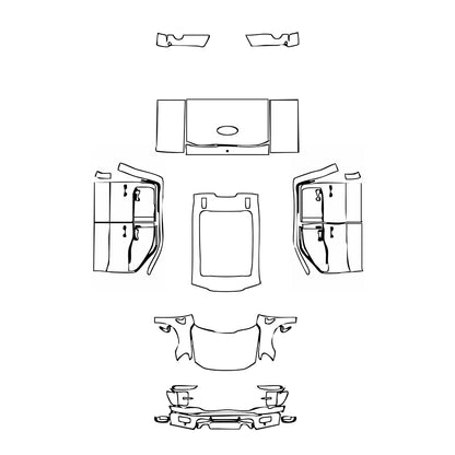 Pre-Cut PPF Ford F-150 SuperCrew Lariat 2025 - PPF-Kits