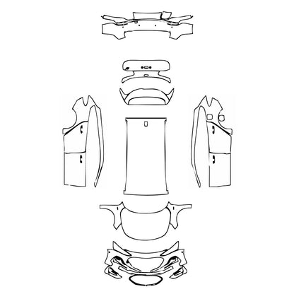 Pre-Cut PPF Ford Focus Estate ST-line 2022 - PPF-Kits